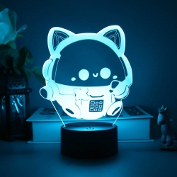 Egg Party 3D night light USB t...