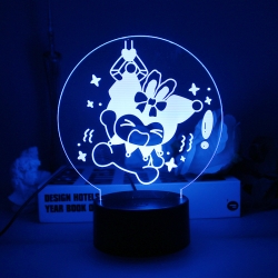 Gemini 3D night light USB touc...