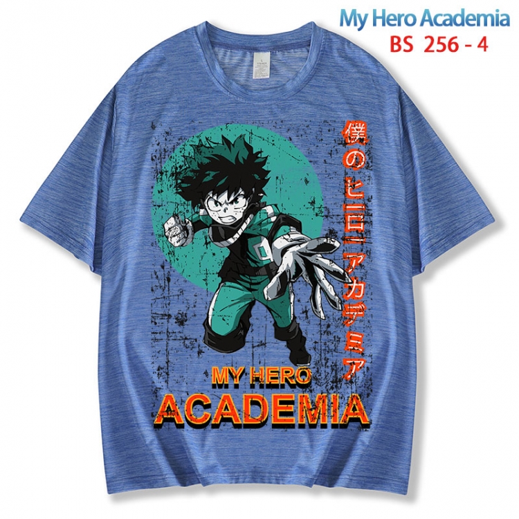 My Hero Academia ice silk cotton loose and comfortable T-shirt from XS to 5XL BS 256 4