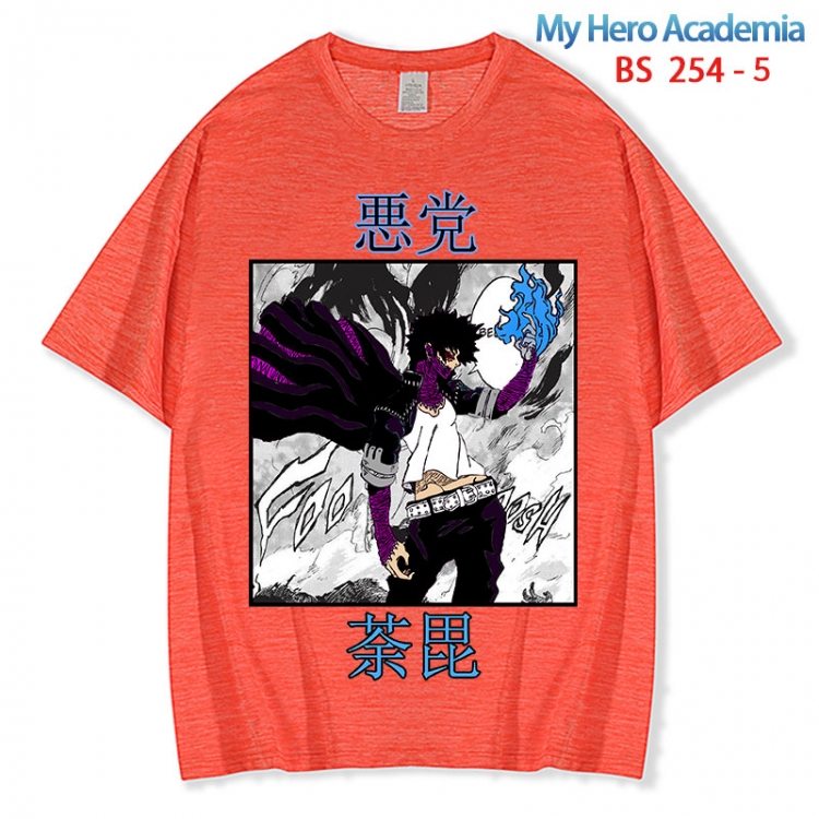 My Hero Academia ice silk cotton loose and comfortable T-shirt from XS to 5XL BS 254 5