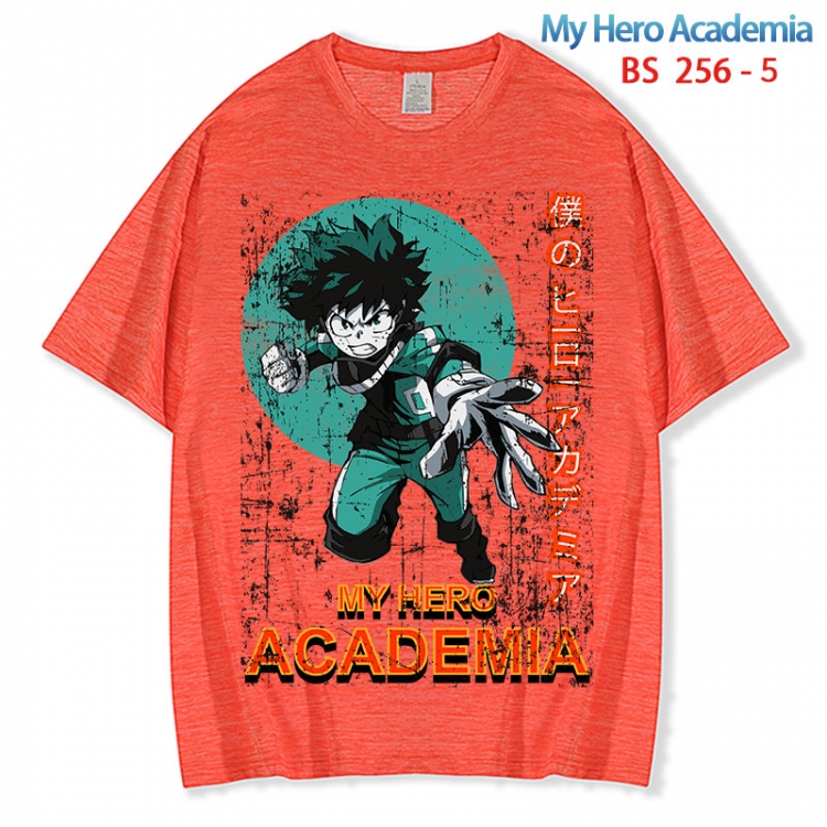 My Hero Academia ice silk cotton loose and comfortable T-shirt from XS to 5XL BS 256 5