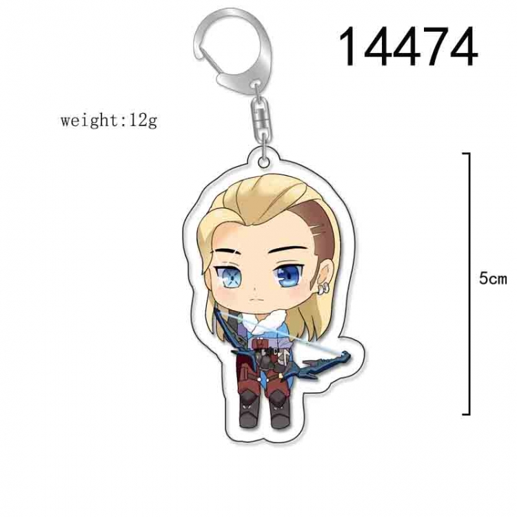VALORANT Anime Acrylic Keychain Charm price for 5 pcs 14474