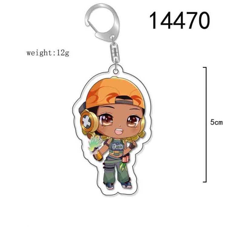 VALORANT Anime Acrylic Keychain Charm price for 5 pcs 14470