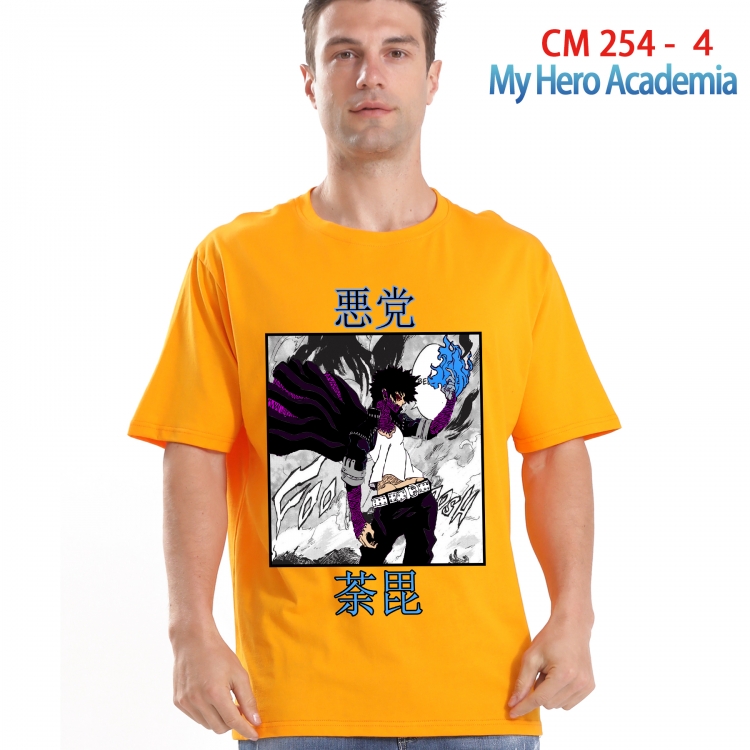 My Hero Academia Printed short-sleeved cotton T-shirt from S to 4XL  254 4