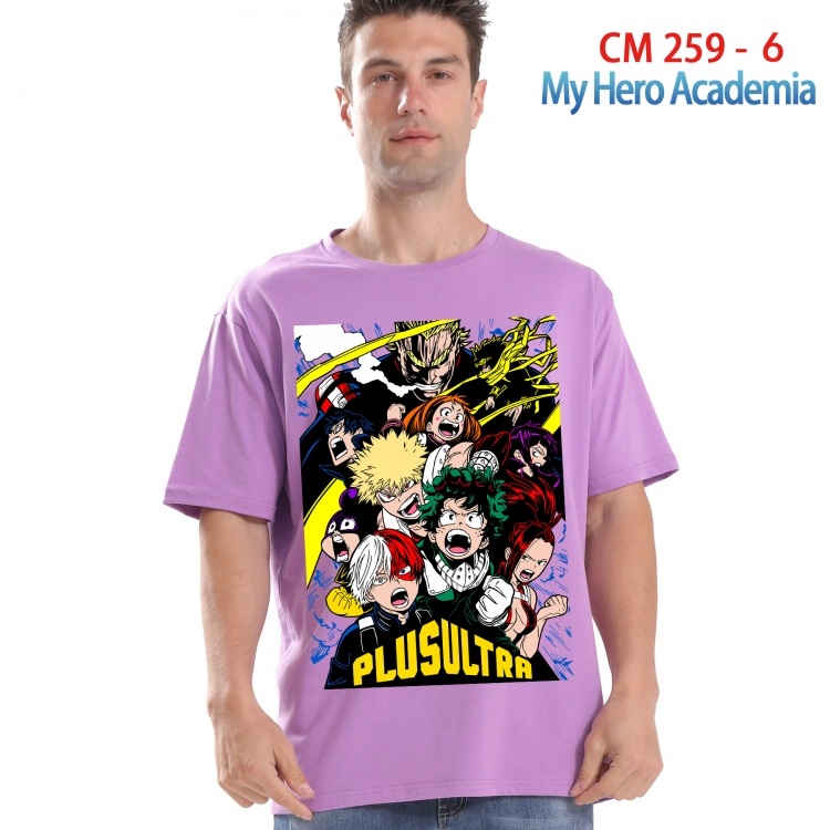 My Hero Academia Printed short-sleeved cotton T-shirt from S to 4XL  259 6
