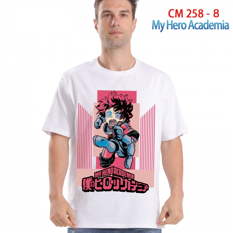 My Hero Academia Printed short-sleeved cotton T-shirt from S to 4XL  258 8