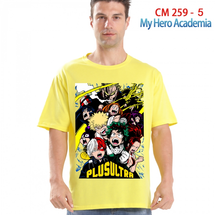 My Hero Academia Printed short-sleeved cotton T-shirt from S to 4XL 259 5