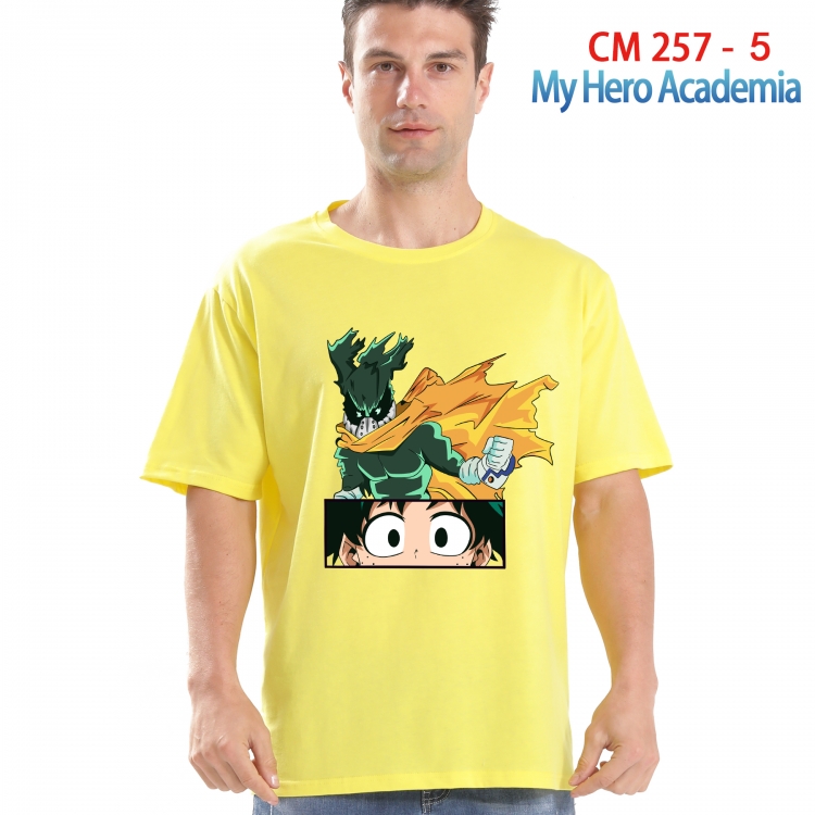 My Hero Academia Printed short-sleeved cotton T-shirt from S to 4XL  257 5