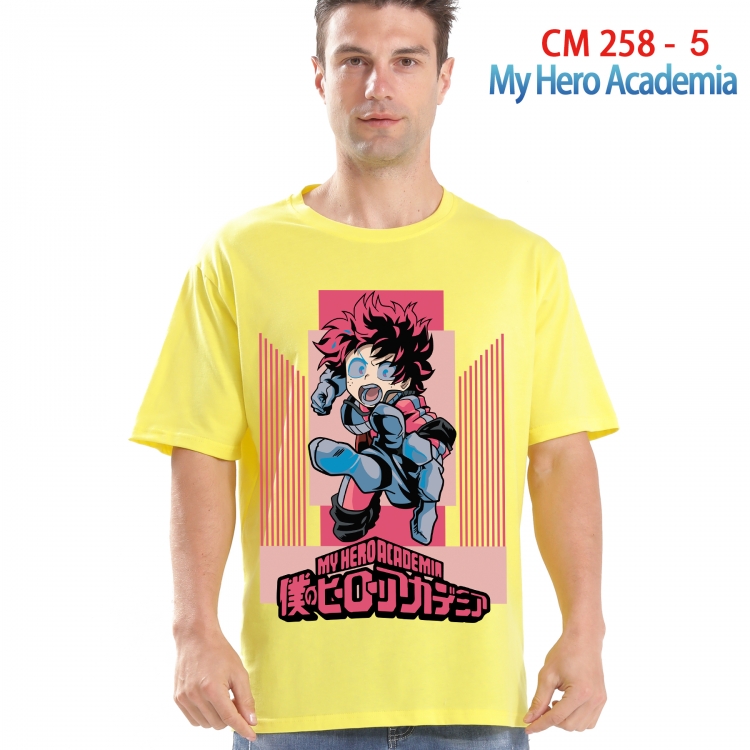 My Hero Academia Printed short-sleeved cotton T-shirt from S to 4XL 258 5