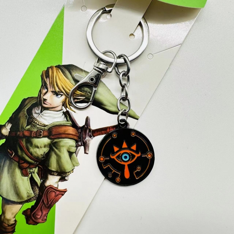 The Legend of Zelda Animation metal keychain pendant price for 5 pcs  03913