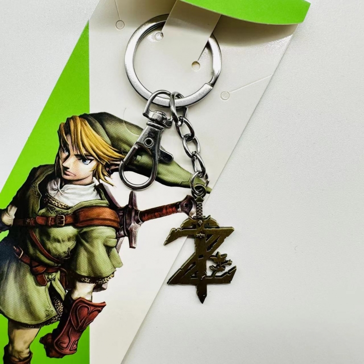 The Legend of Zelda Animation metal keychain pendant price for 5 pcs 03955