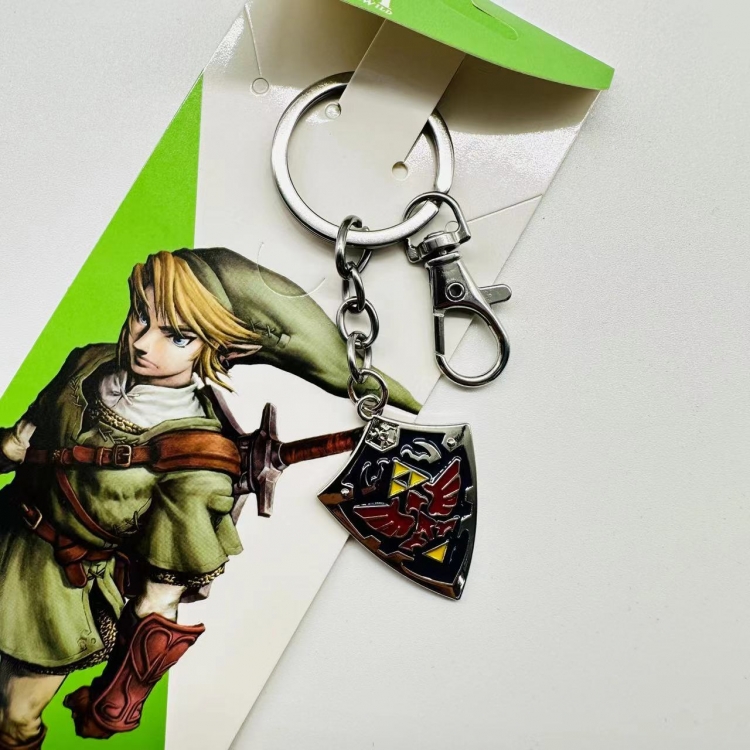 The Legend of Zelda Animation metal keychain pendant price for 5 pcs 04005