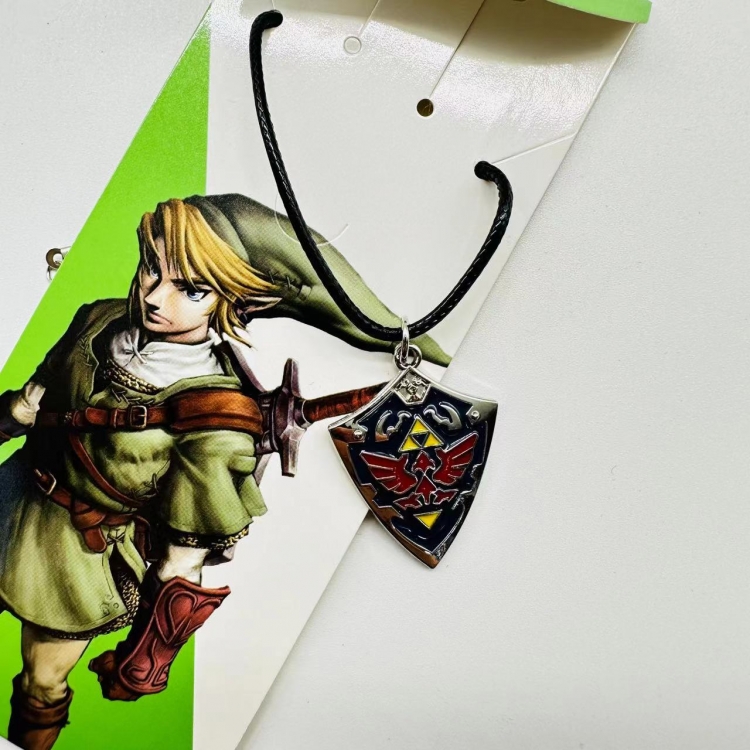 The Legend of Zelda Anime peripheral leather rope necklace pendant jewelry price for 5 pcs 04002