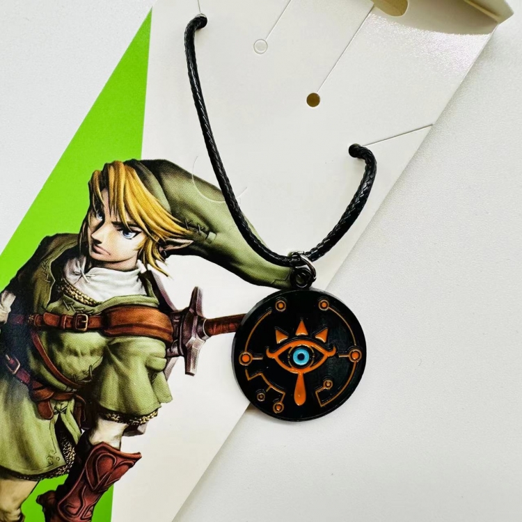 The Legend of Zelda Anime peripheral leather rope necklace pendant jewelry price for 5 pcs 03952