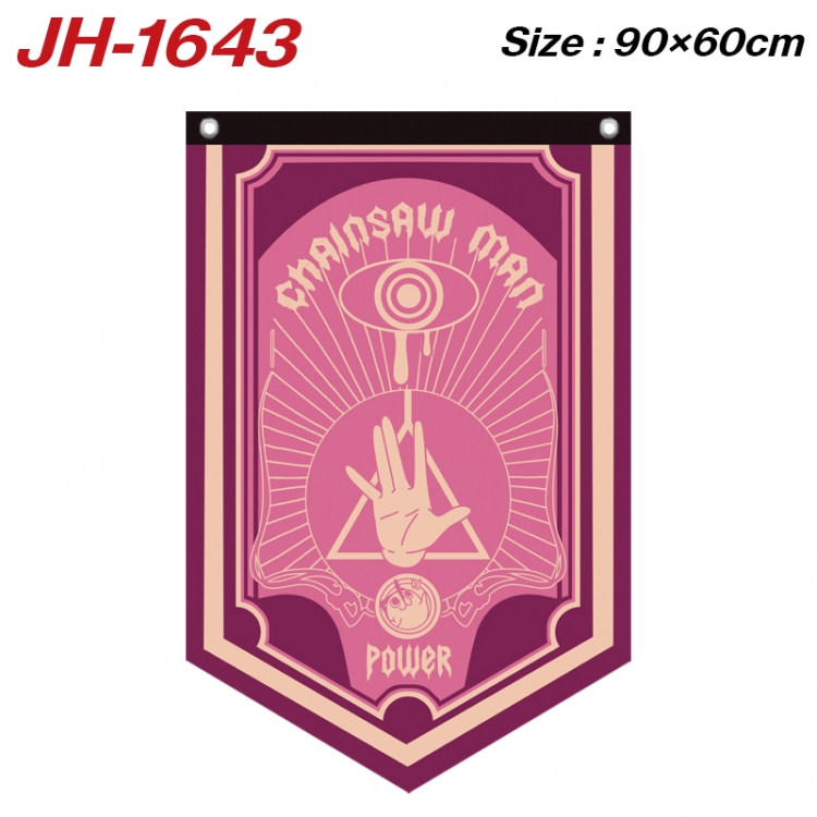 Chainsaw man Anime Peripheral Full Color Printing Banner 90X60CM JH-1643