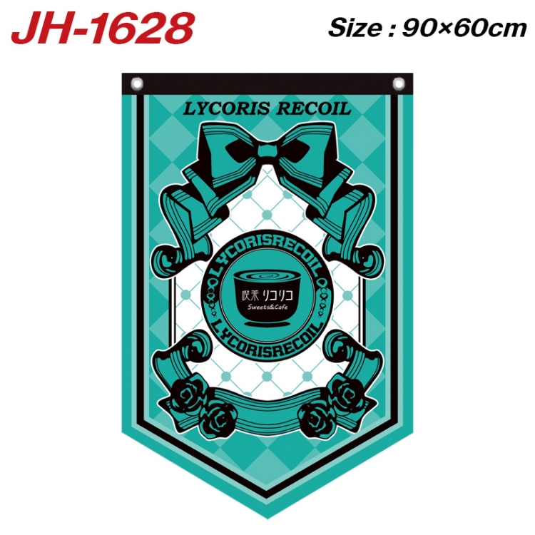 Lycoris Recoil Anime Peripheral Full Color Printing Banner 90X60CM JH-1628