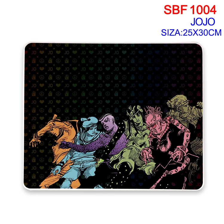 JoJos Bizarre Adventure Anime peripheral edge lock mouse pad 25X30cm SBF-1004-2