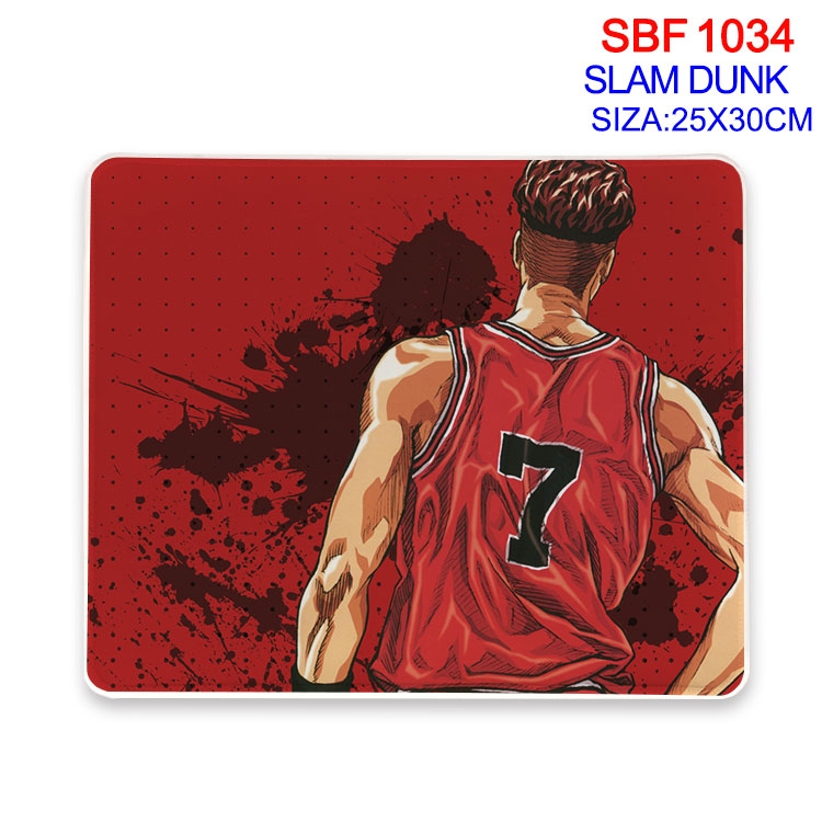 Slam Dunk Anime peripheral edge lock mouse pad 25X30cm SBF-1034-2