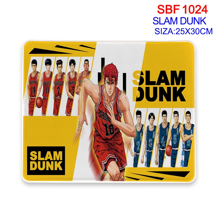 Slam Dunk Anime peripheral edge lock mouse pad 25X30cm  SBF-1024-2