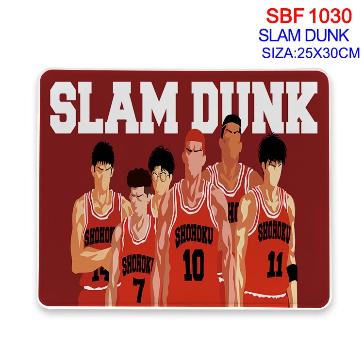 Slam Dunk Anime peripheral edge lock mouse pad 25X30cm SBF-1030-2