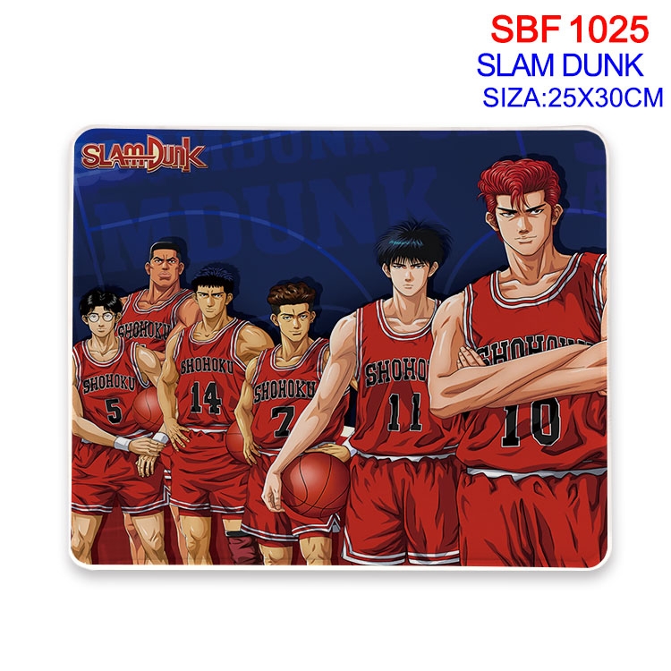 Slam Dunk Anime peripheral edge lock mouse pad 25X30cm SBF-1025-2