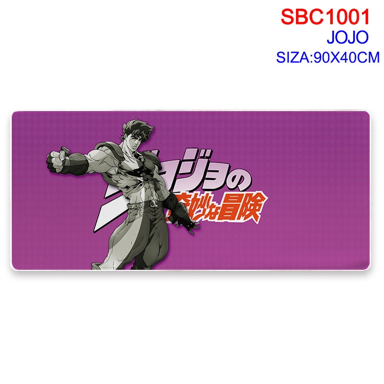 JoJos Bizarre Adventure Anime peripheral edge lock mouse pad 90X40CM  SBC-1001