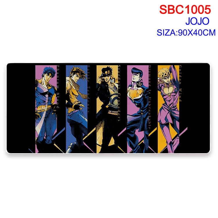 JoJos Bizarre Adventure Anime peripheral edge lock mouse pad 90X40CM SBC-1005
