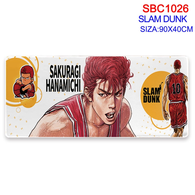 Slam Dunk Anime peripheral edge lock mouse pad 90X40CM SBC-1026