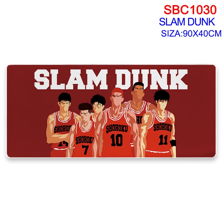 Slam Dunk Anime peripheral edge lock mouse pad 90X40CM  SBC-1030