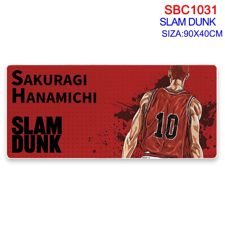 Slam Dunk Anime peripheral edge lock mouse pad 90X40CM  SBC-1031