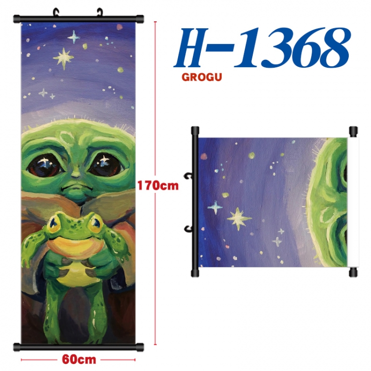 Star Wars Black plastic rod cloth hanging canvas painting Wall Scroll 60x170cm H-1368A