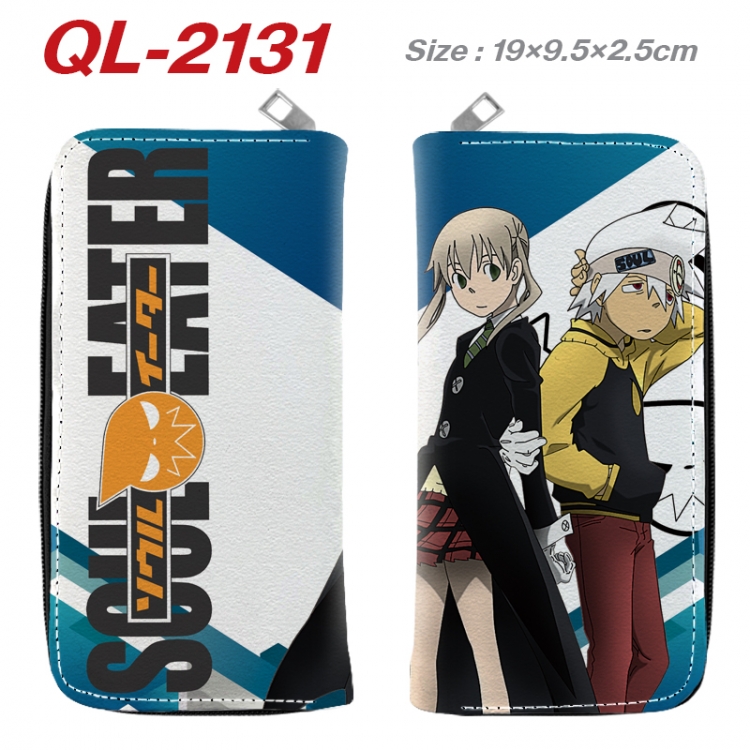 Soul Eater Animation perimeter long zipper wallet 19.5x9.5x2.5cm  QL-2131A