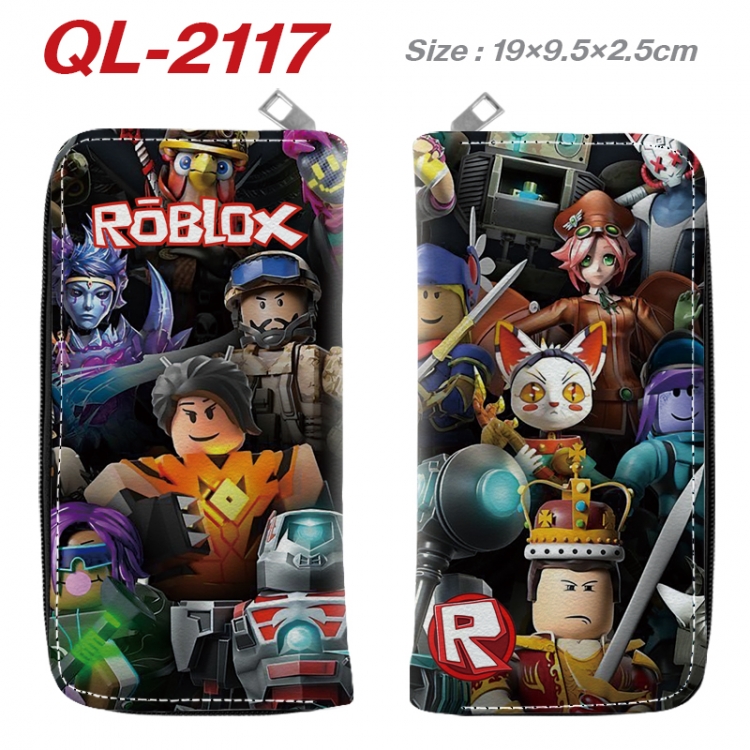 ROBLOX Animation perimeter long zipper wallet 19.5x9.5x2.5cm QL-2117A