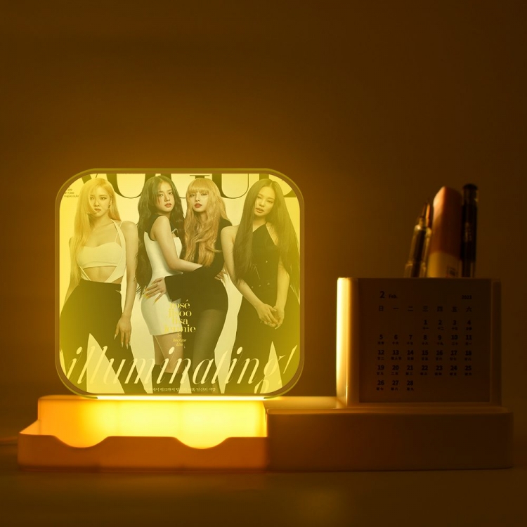 BLACKPINK  New acrylic pencil holder night light bracket