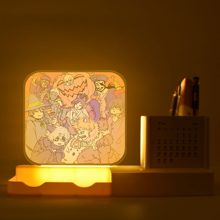 jigokuraku New acrylic pencil holder night light bracket