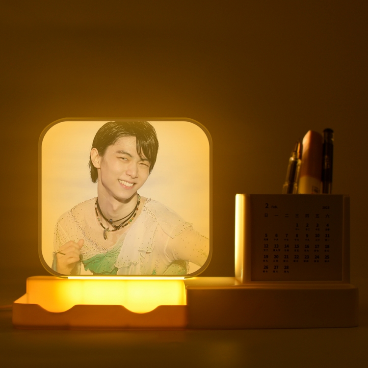 Hanyu-Yuzuru  New acrylic pencil holder night light bracket