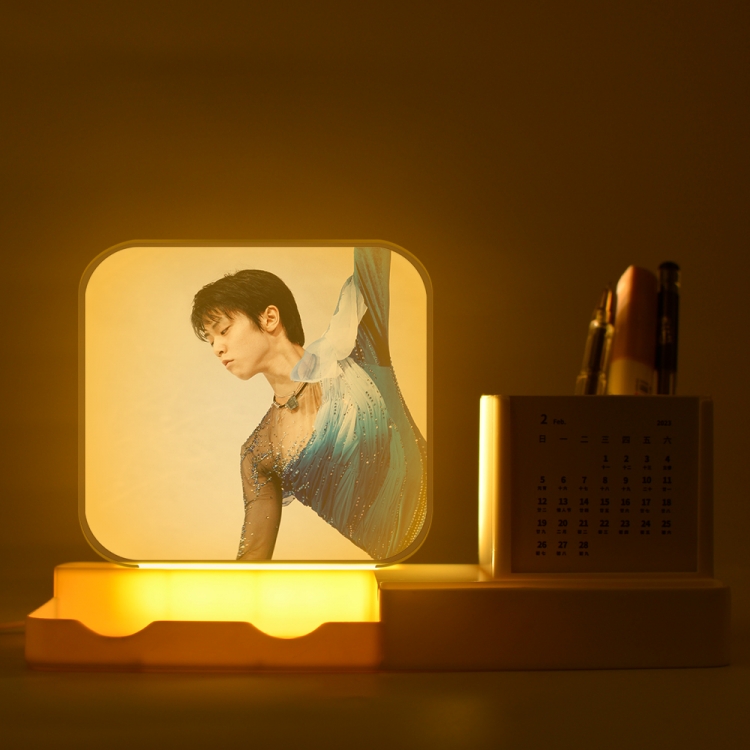 Hanyu-Yuzuru  New acrylic pencil holder night light bracket