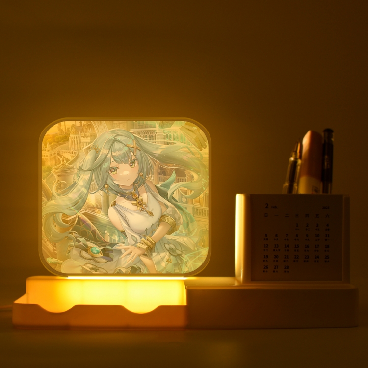 Genshin Impact Faruzan New acrylic pencil holder night light bracket