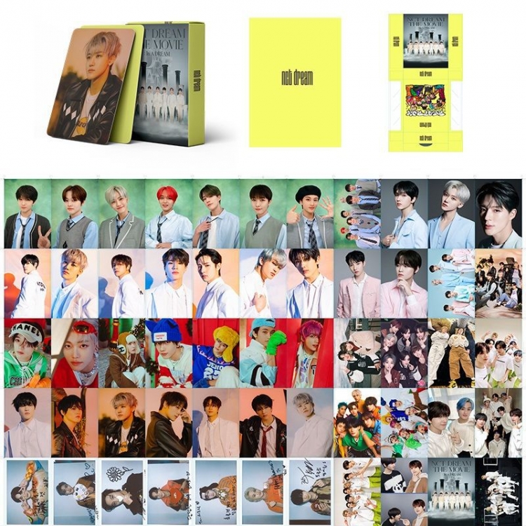 NCT South Korean celebrity peripheral random card photo card a set of 55 price for 5 pcs