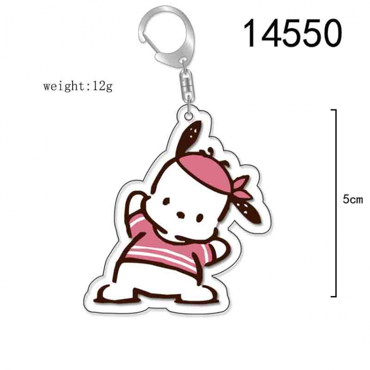 Pochacco  Anime Acrylic Keychain Charm price for 5 pcs 14550