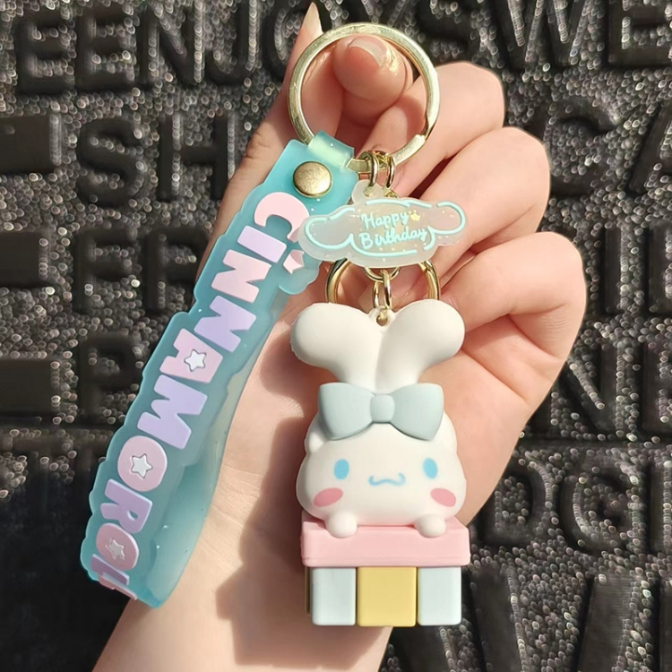 sanrio Cartoon peripheral car keychain bag hanging accessories price for 5 pcs