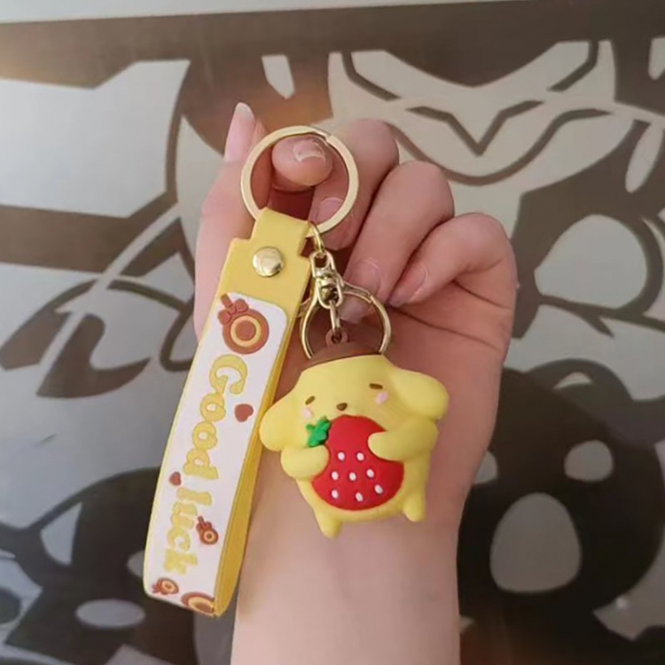 sanrio Cartoon peripheral car keychain bag hanging accessories price for 5 pcs
