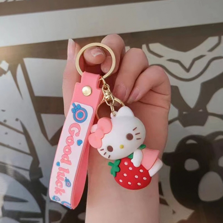 sanrio Cartoon peripheral car keychain bag hanging accessories price for 5 pcs