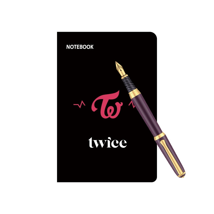 TWICE Korean Star Surrounding A6 Strap Notebook Student Notebook 9.5X14CM price for 2 pcs