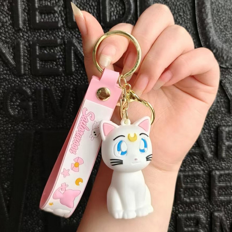 sailormoon Anime peripheral resin car keychain bag hanging accessories price for 5 pcs