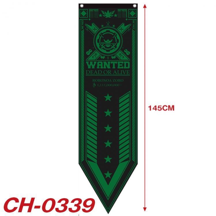 One Piece Anime Peripheral Full Color Printing Banner 40X145CM CH-0339