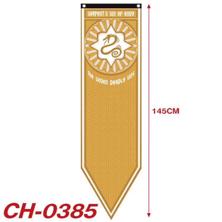 The Seven Deadly Sins Anime Peripheral Full Color Printing Banner 40X145CM  CH-0385