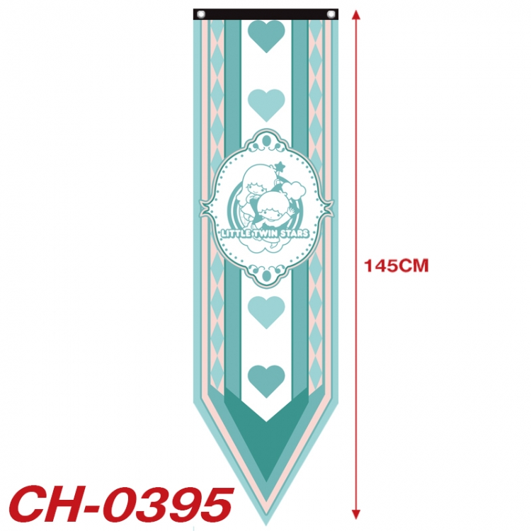 Sanrio Anime Peripheral Full Color Printing Banner 40X145CM CH-0395