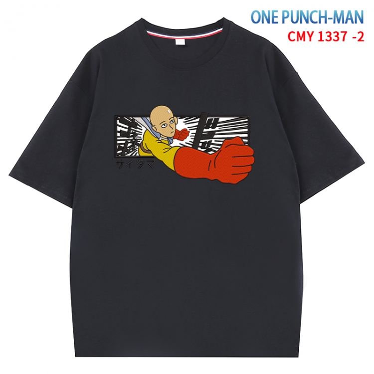 One Punch Man Anime Surrounding New Pure Cotton T-shirt from S to 4XL  CMY 1337 2