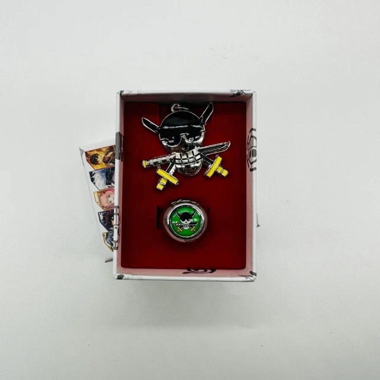 One Piece Anime peripheral ring necklace box Pack  4451